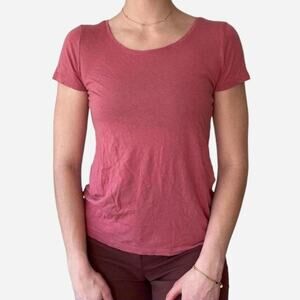 Ann Taylor pink t shirt minimal - size XS
